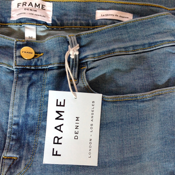 FRAME Le Skinny De Jeanne Mid Rise Skinny Jeans - Picture 7 of 11